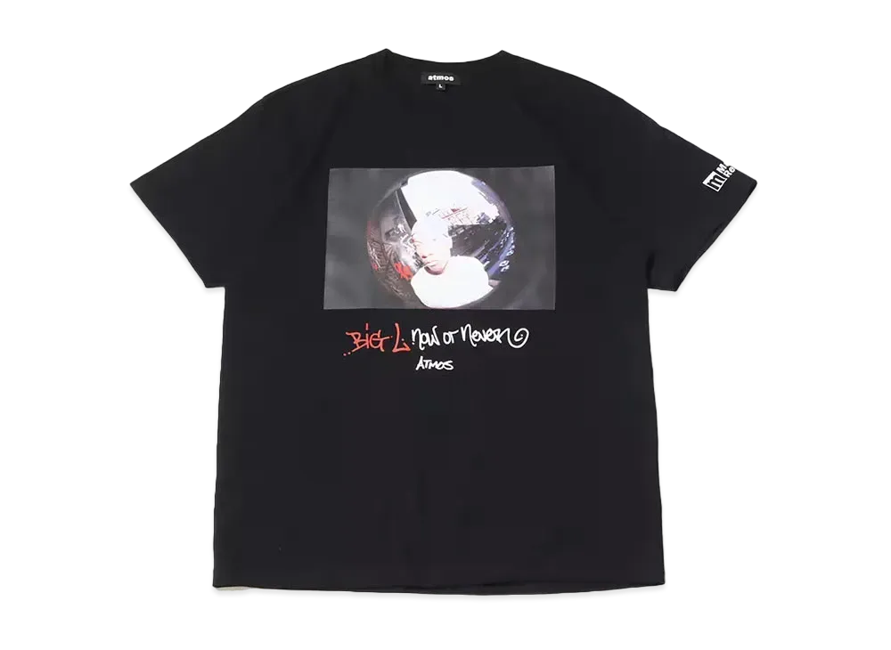 atmos x BIG L x Manhattan Records Photo T-shirts "Black"