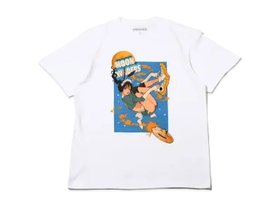 atmos x NitoriShayaka x manico Tee "White"