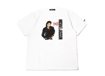 atmos x Michael Jackson Bad Tee "White"