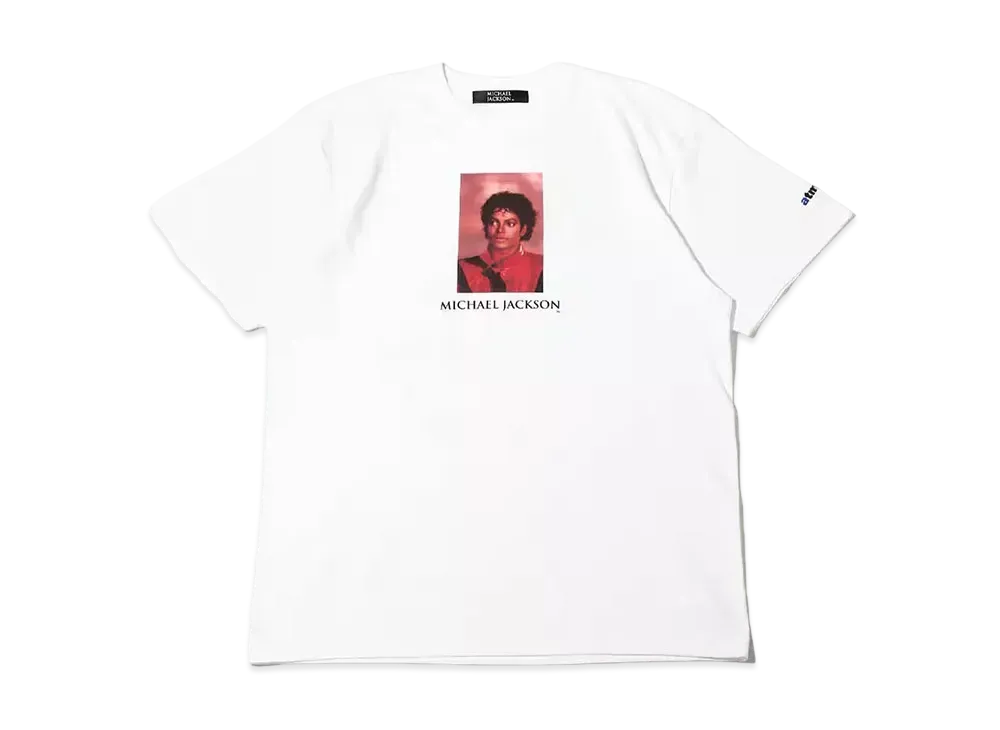 atmos x Michael Jackson Face Tee "White"