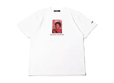 atmos x Michael Jackson Face Tee "White"