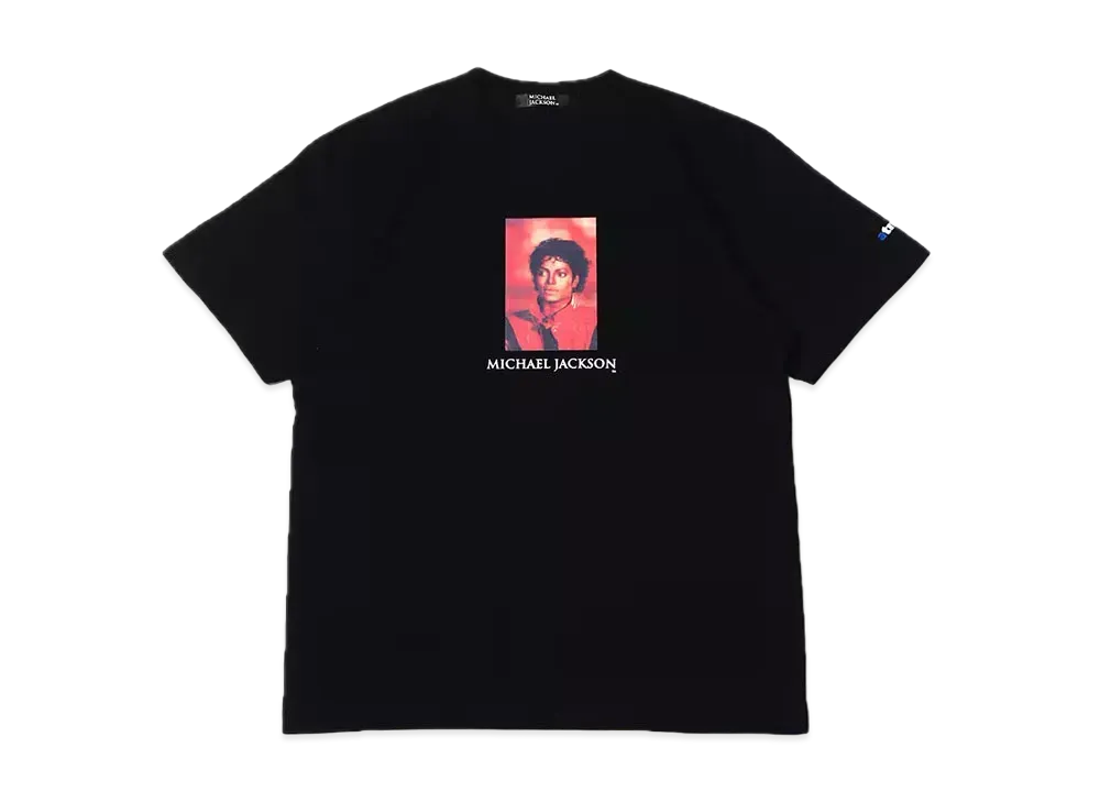 atmos x Michael Jackson Face Tee "Black"