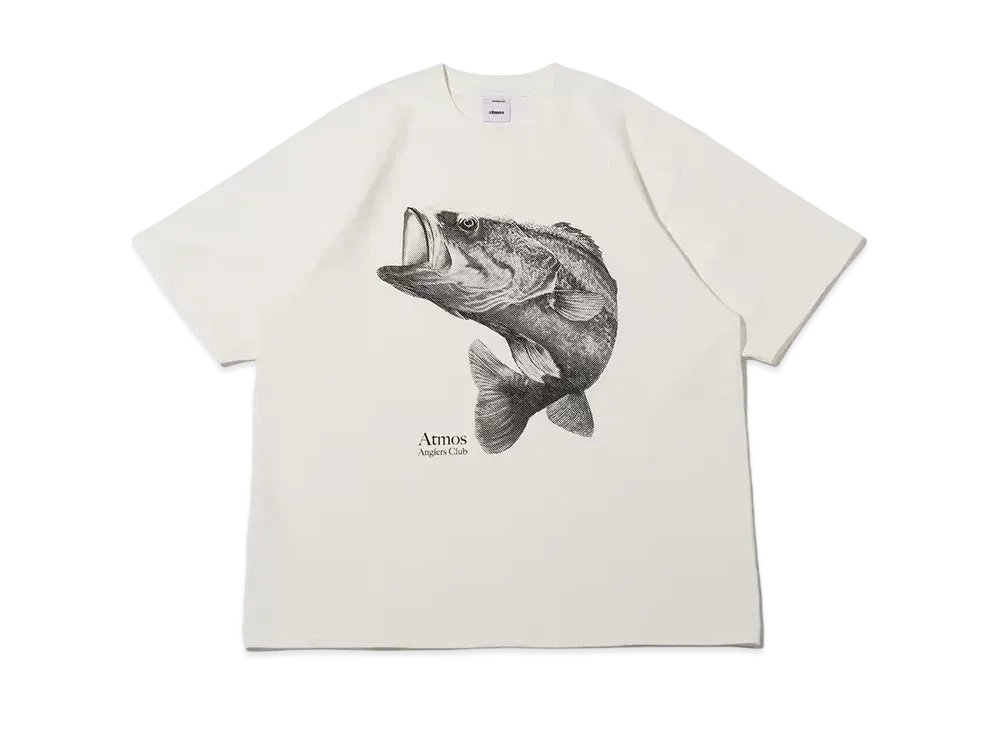 atmos Big Bass Graphic T-shirts "White"