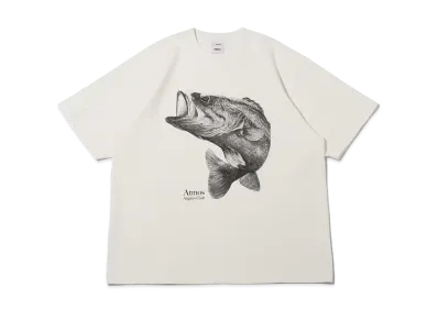 atmos Big Bass Graphic T-shirts "White"