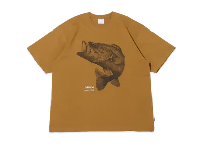 atmos Big Bass Graphic T-shirts "Camel"