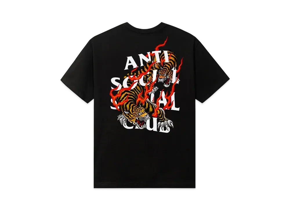 ANTI SOCIAL SOCIAL CLUB Tiger Blood Tee "Black"