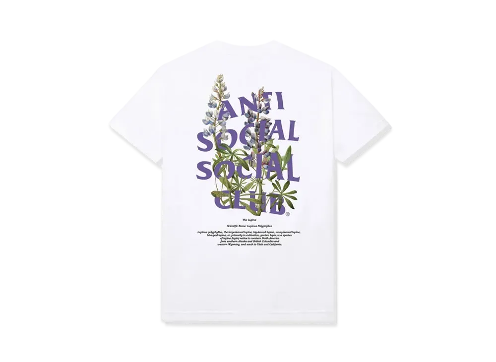 ANTI SOCIAL SOCIAL CLUB Lupine Tee "White"
