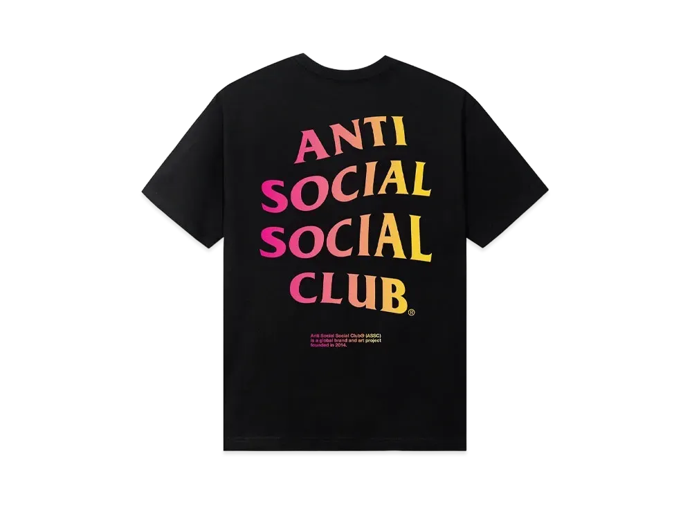 ANTI SOCIAL SOCIAL CLUB Indoglo Tee "Black"