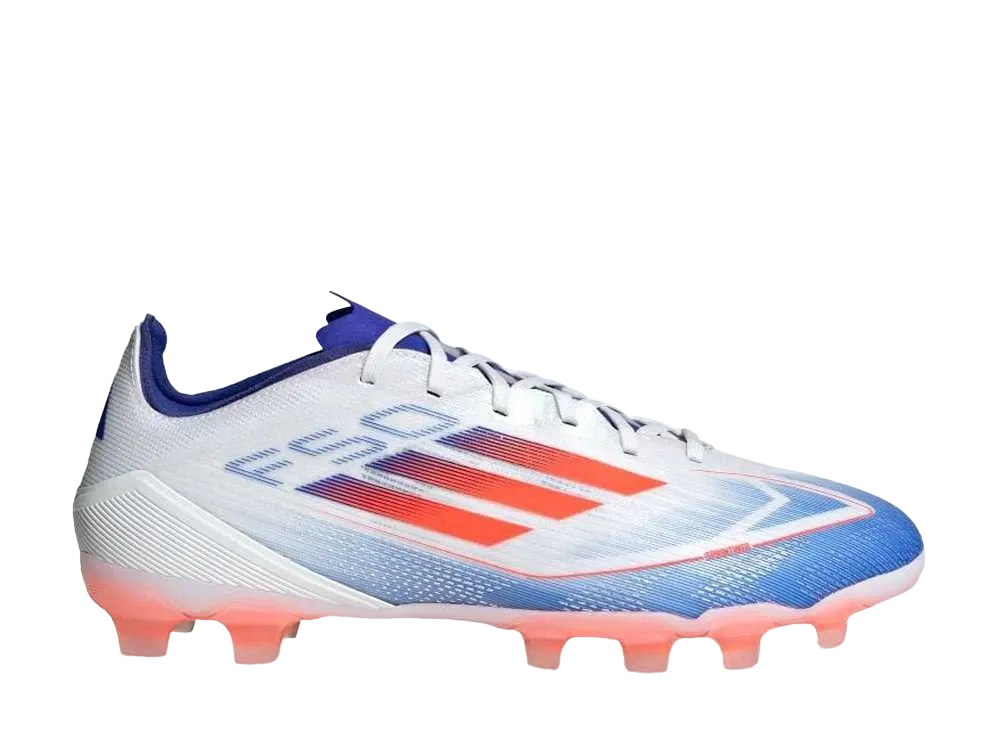 adidas F50 Pro HG/AG "Footwear White/Solar Red/Lucid Blue"