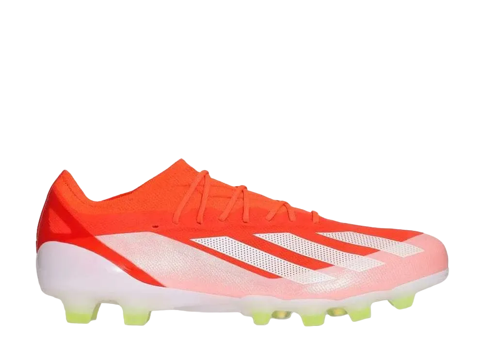 アディダス エックス クレイジーファスト エリート HG/AG "ソーラーレッド/フットウェアホワイト/チームソーラーイエロー"