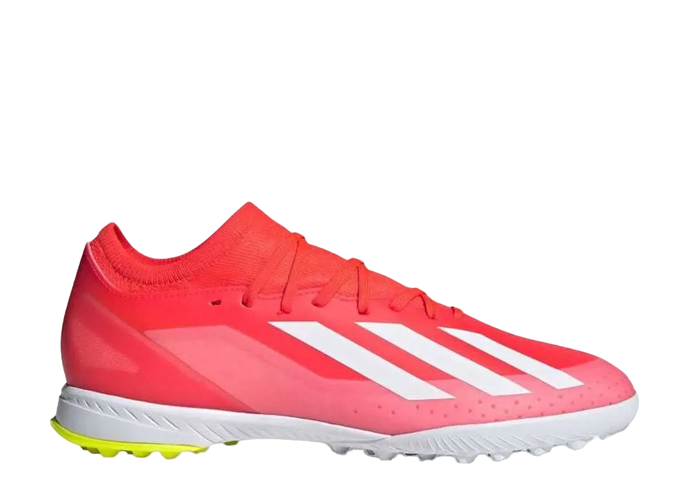 adidas X Crazyfast League TF "Solar Red/Footwear White/Team Solar Yellow"