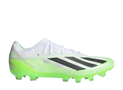 adidas X Crazyfast 1 AG "Footwear White/Core Black/Lucid Lemon"