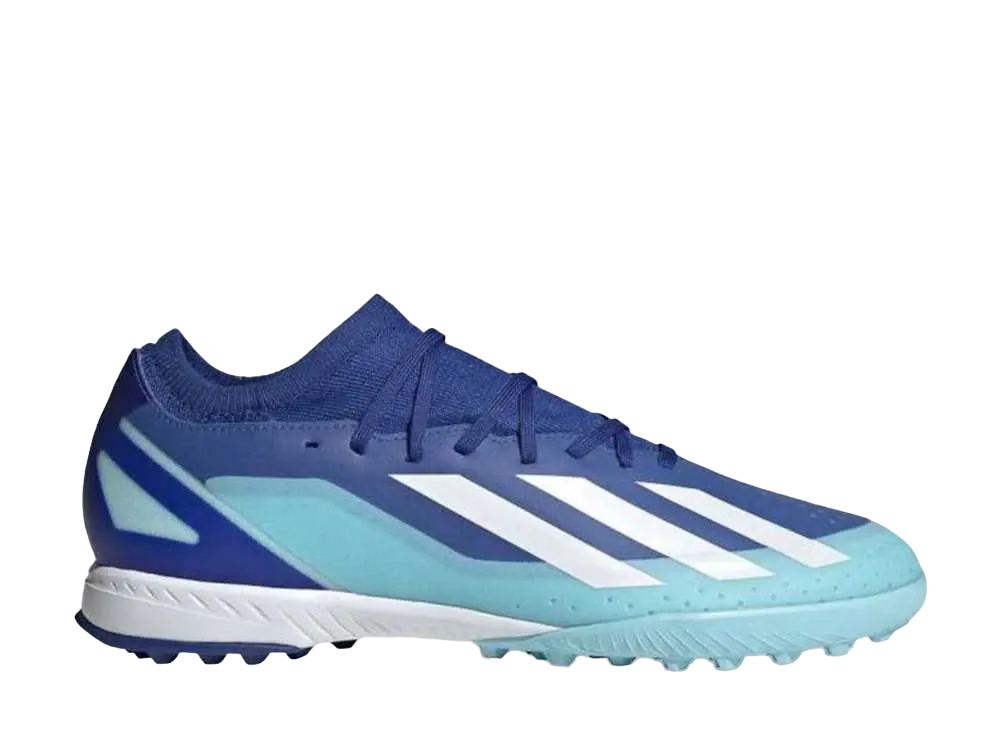 アディダス エックス クレイジーファスト3 TF "ブライトロイヤル/フットウェアホワイト/ソーラーレッド"