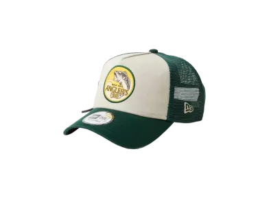 NEW ERA New Era Outdoor 9Forty A-Frame Tracker Angler's Club Bass "Stone/Dark Green"