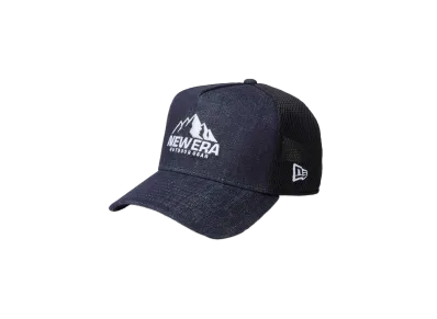 NEW ERA New Era Outdoor 9Forty A-Frame Tracker Mountain Logo Spacer Mesh "Indigo Denim"