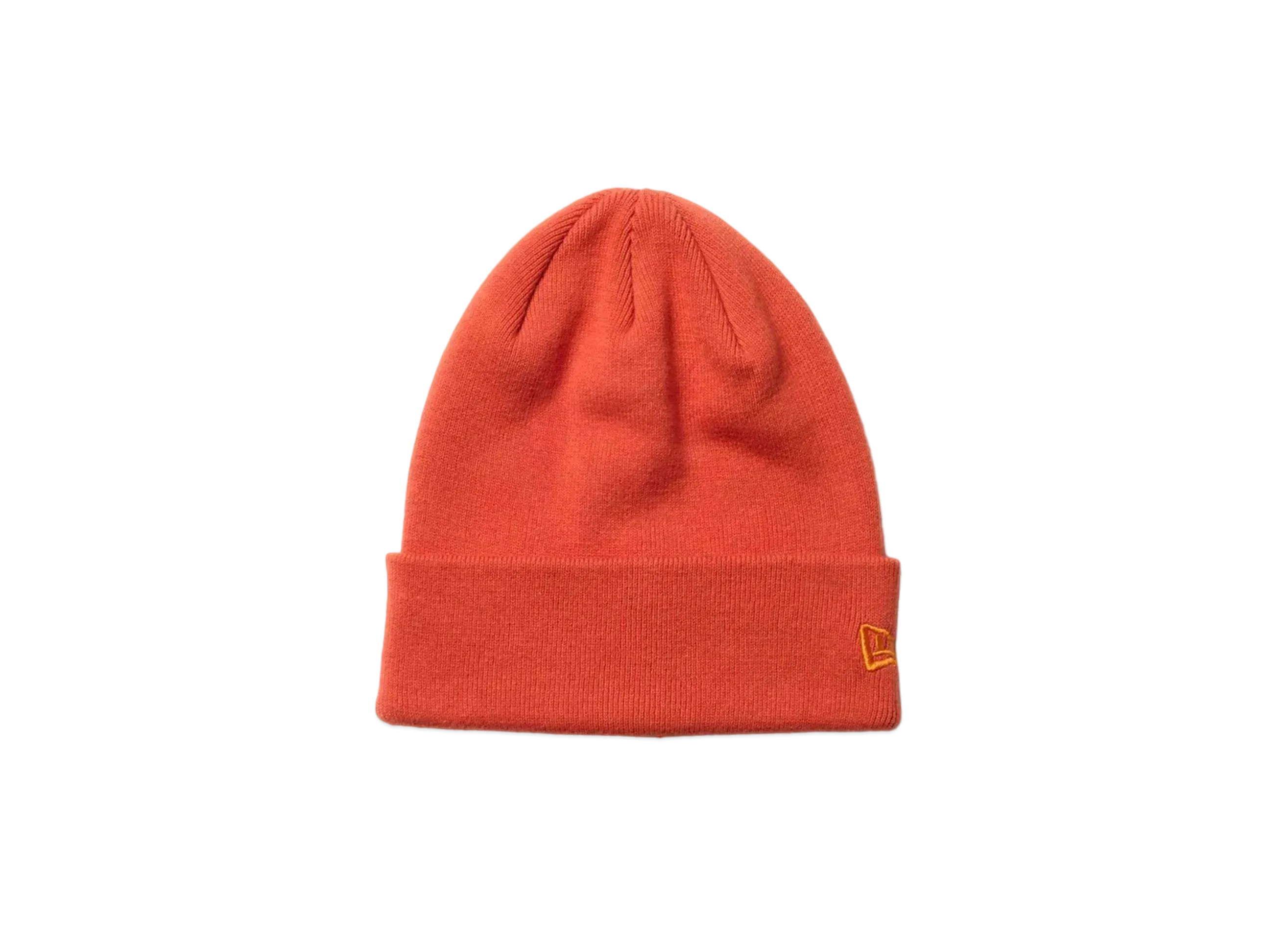 NEW ERA Basic Cuff Knit Cotton "Dark Orange"