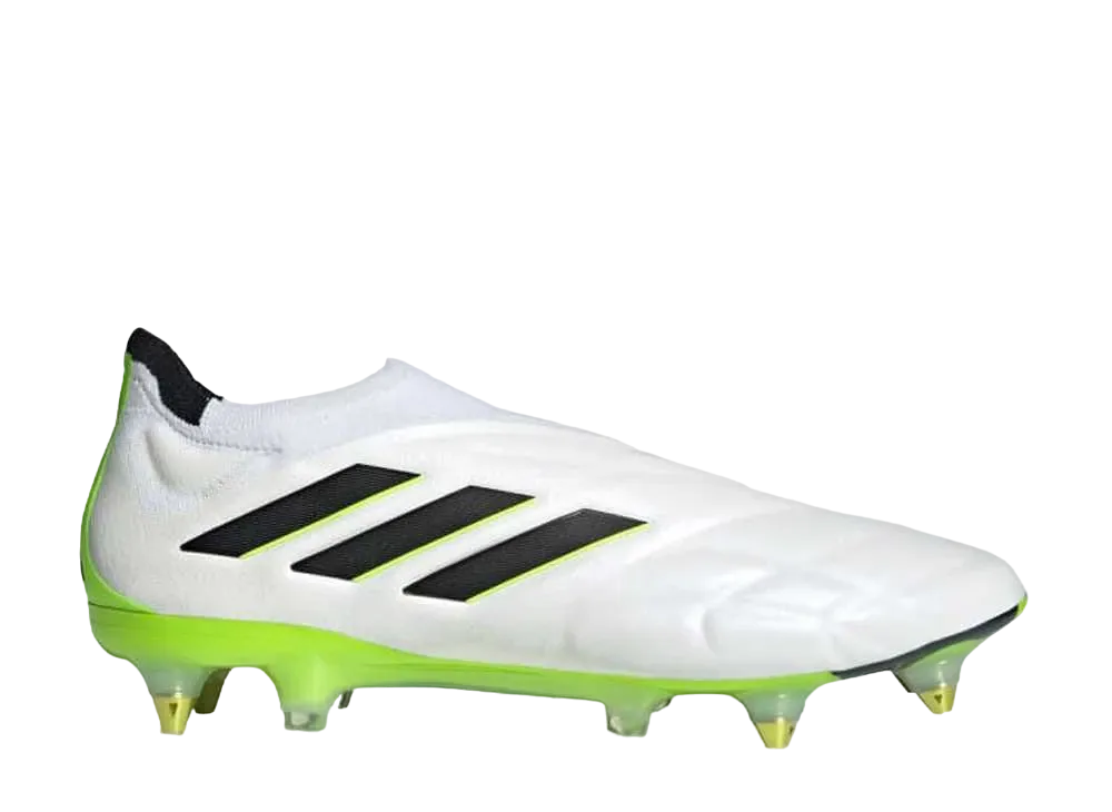 アディダス コパ ピュア + SG "フットウェアホワイト/コアブラック/ルシッドレモン"