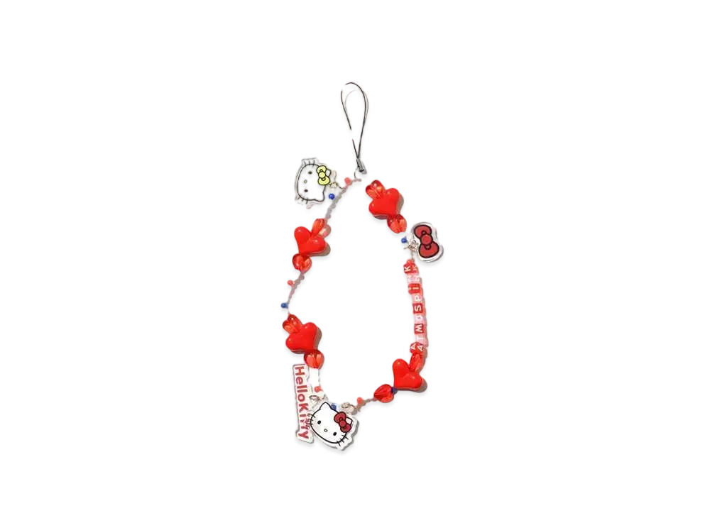 atmos pink x Sanrio characters Phone Charm "Red"