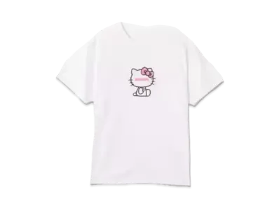 atmos pink x HELLO KITTY Foam Print T-shirt "White"
