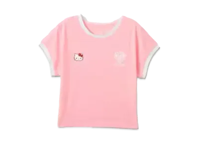 atmos pink x HELLO KITTY Ringer T-shirt "Pink"