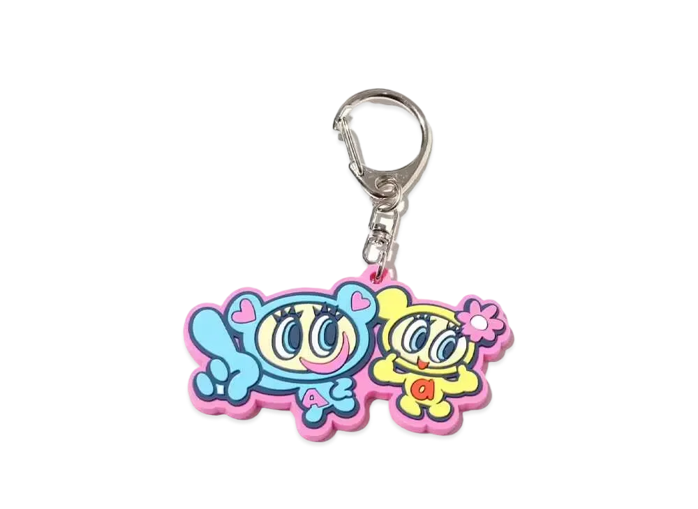 atmos pink x ANGEL BLUE Key Chain "Pink"
