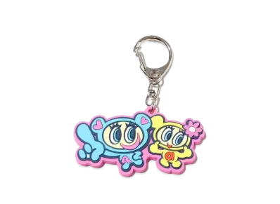 atmos pink x ANGEL BLUE Key Chain "Pink"