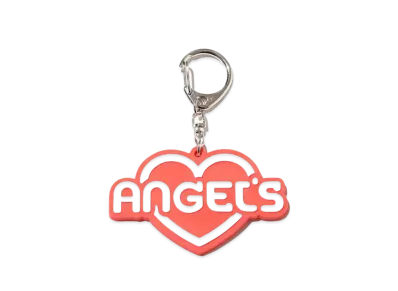 atmos pink x ANGEL BLUE Key Chain "Red"