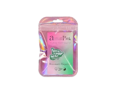 atmos Pink x Pakuti Hitomi Pins "Green"