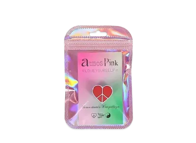 atmos Pink x Pakuti Hitomi Pins "Red"