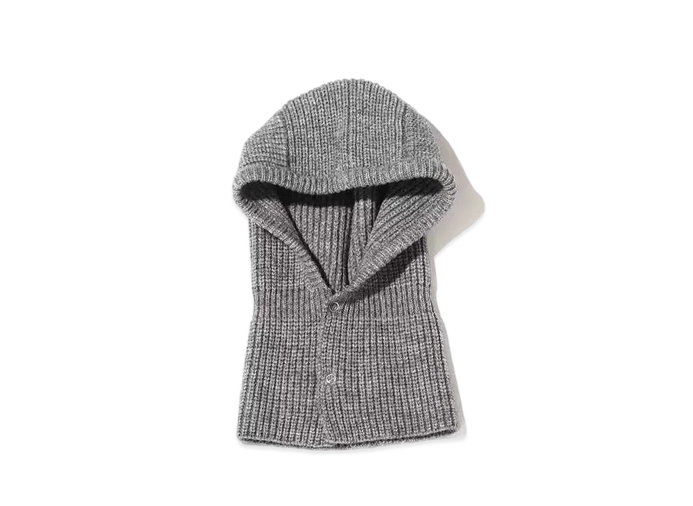 atmos Pink Knitted Balaclava "Gray"