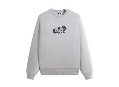 Kith Floral Lace Nelson Crewneck "Light Heather Grey"