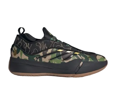 アベイシングエイプ × アディダス デイム9 "コアブラック"