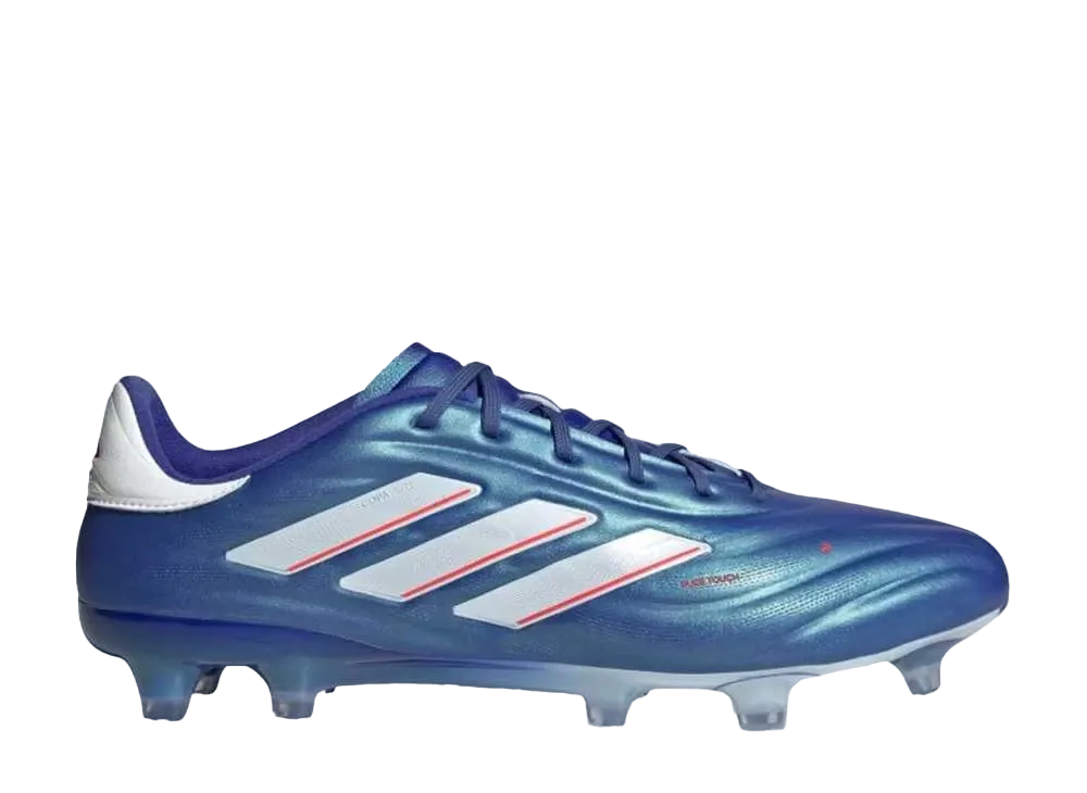 アディダス コパ ピュア2.1 FG "ルシッドブルー/フットウェアホワイト/ソーラーレッド"