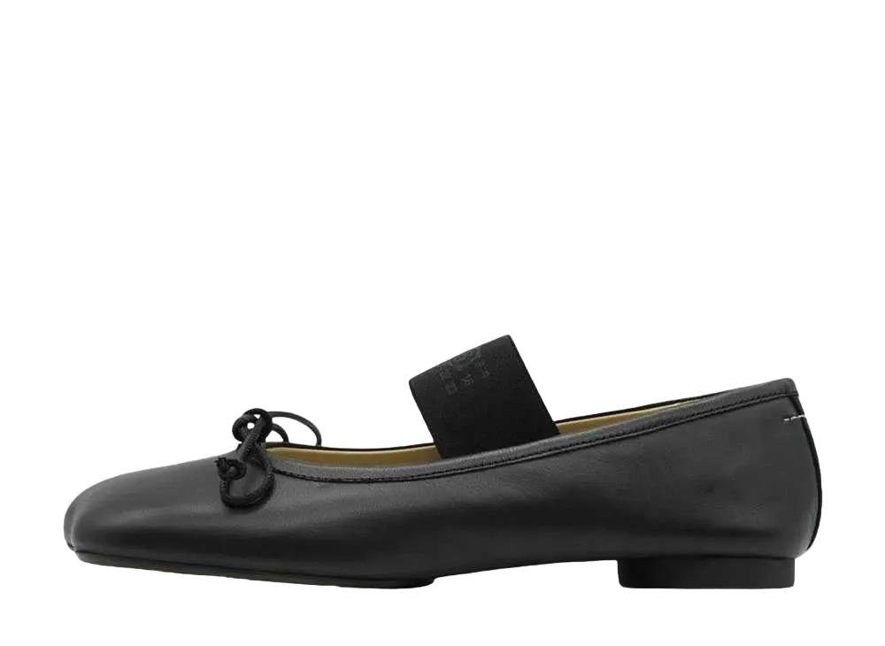 MM6 Maison Margiela Ballet Shoe "Black"
