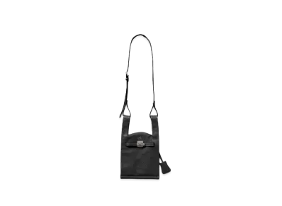 beautiful people Market Shoulder Bag In Shrink Leather "Black"