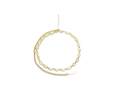 atmos Pink Chain Choker "Gold"