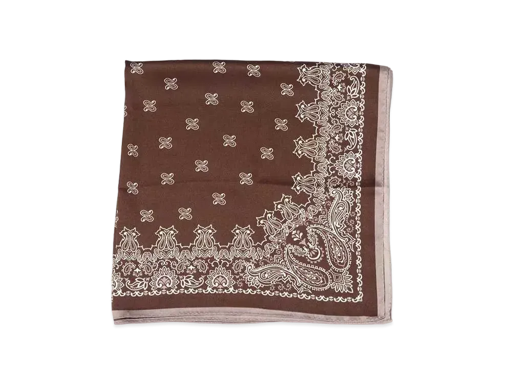 atmos Pink Large Bandana "Brown"