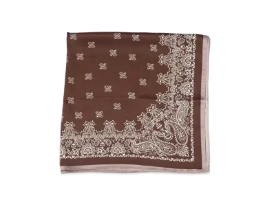 atmos Pink Large Bandana "Brown"