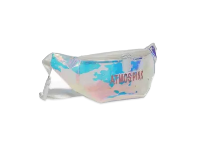 atmos Pink Holographic waist pouch "Pink"