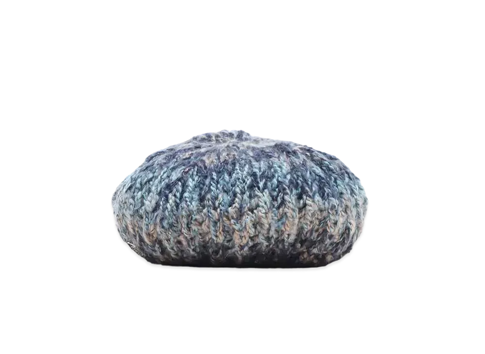 atmos Pink Colorful Mix Beret "Blue"