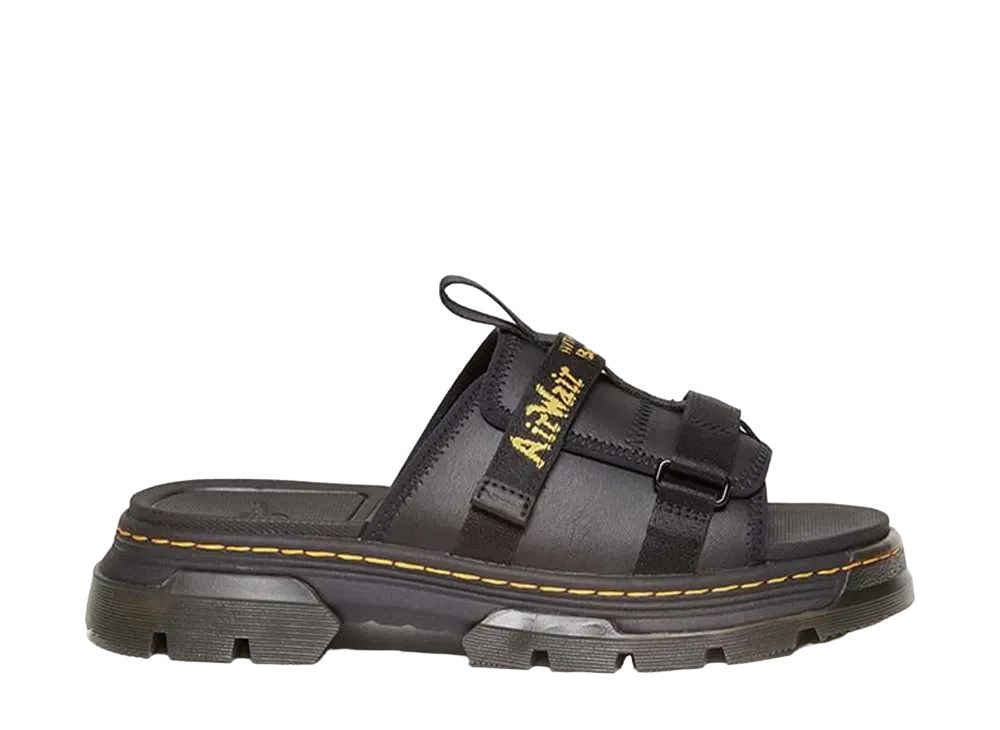 ドクターマーチン Ayce スライドサンダル "ブラック"