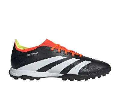 adidas Predator 24 League Low TF "Core Black/Footwear White/Solar Red"