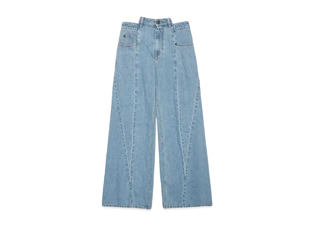 メゾンマルジェラ パンツ 5ポケット "ミディアムブルーストーンウォッシュ"