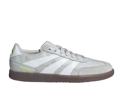 adidas Predator 24 League Low Freestyle "Gray One/Footwear White/Team Solar Yellow"