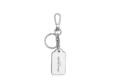 Maison Margiela TAG KEY RING SMALL "BLACK/WHITE"