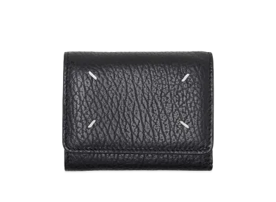 Maison Margiela WALLET CLIP 3 WITH ZIP "BLACK"