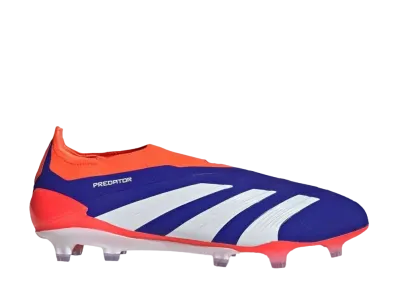 adidas Predator Elite Laceless FG "Lucid Blue/Footwear White/Solar Red"