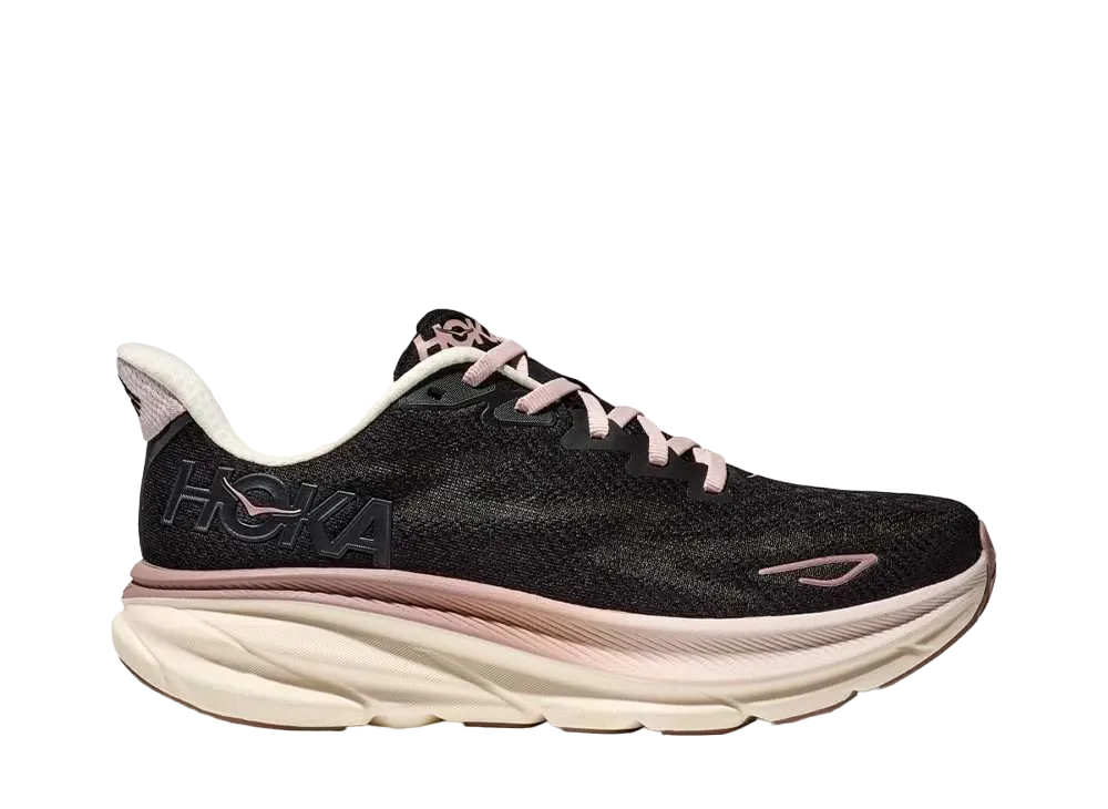 ホカ ウィメンズ クリフトン9 "オブシディアン/クォーツァイト"