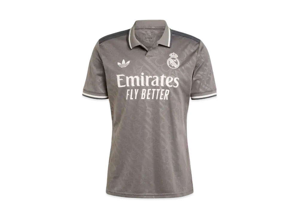 adidas Real Madrid 24/25 Third Uniform "Charcoal"