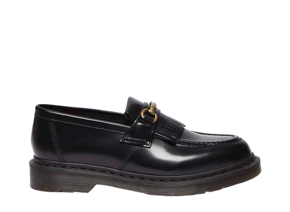 ドクターマーチン エイドリアン スナッフル ローファー "ブラック"